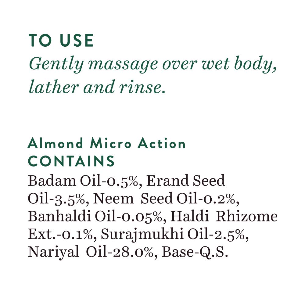 Biotique Almond Oil Ultra Rich Body Wash 200ml - Image 4