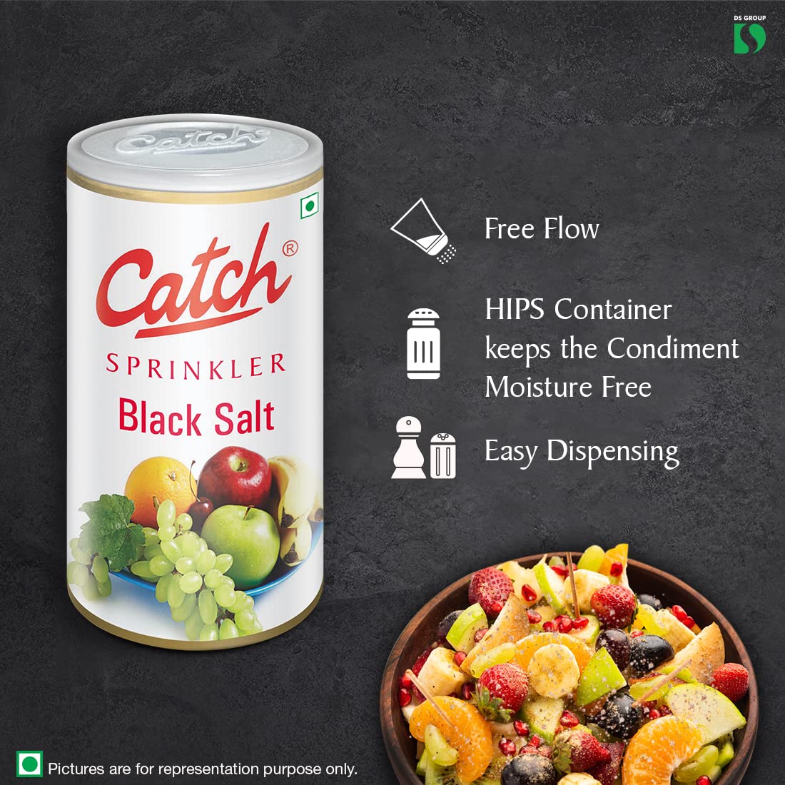 Catch Sprinkles Black Salt, 200g - Image 4