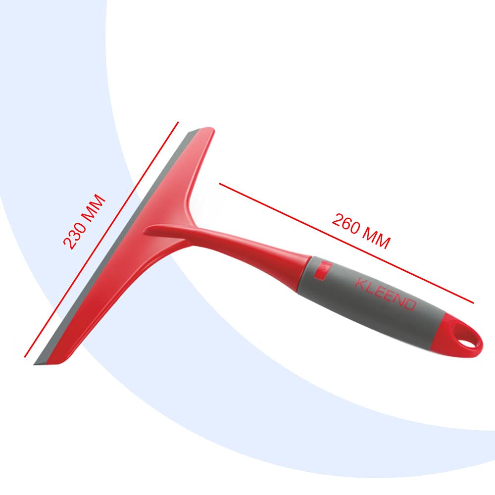 Cello Kleeno Platfrom and Glass Plastic Wiper | Featuring Dual-Purpose Design, Rubberised Handle - Image 3