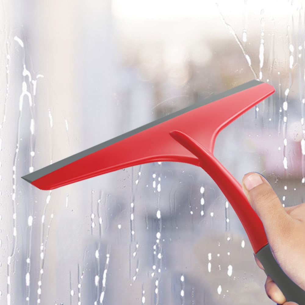 Cello Kleeno Platfrom and Glass Plastic Wiper | Featuring Dual-Purpose Design, Rubberised Handle - Image 4
