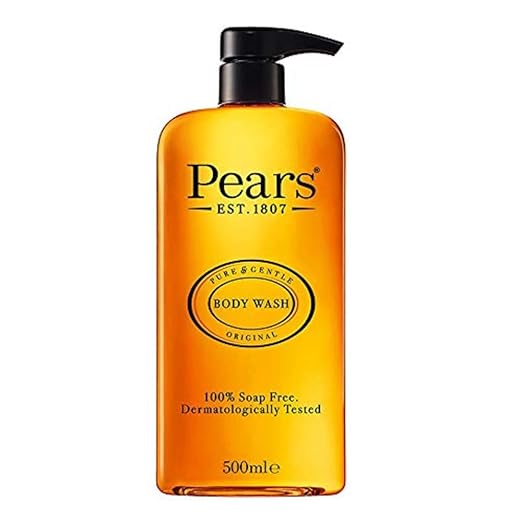 Pears Pure & Gentle Shower Gel, Body Wash 500ml - Image 1