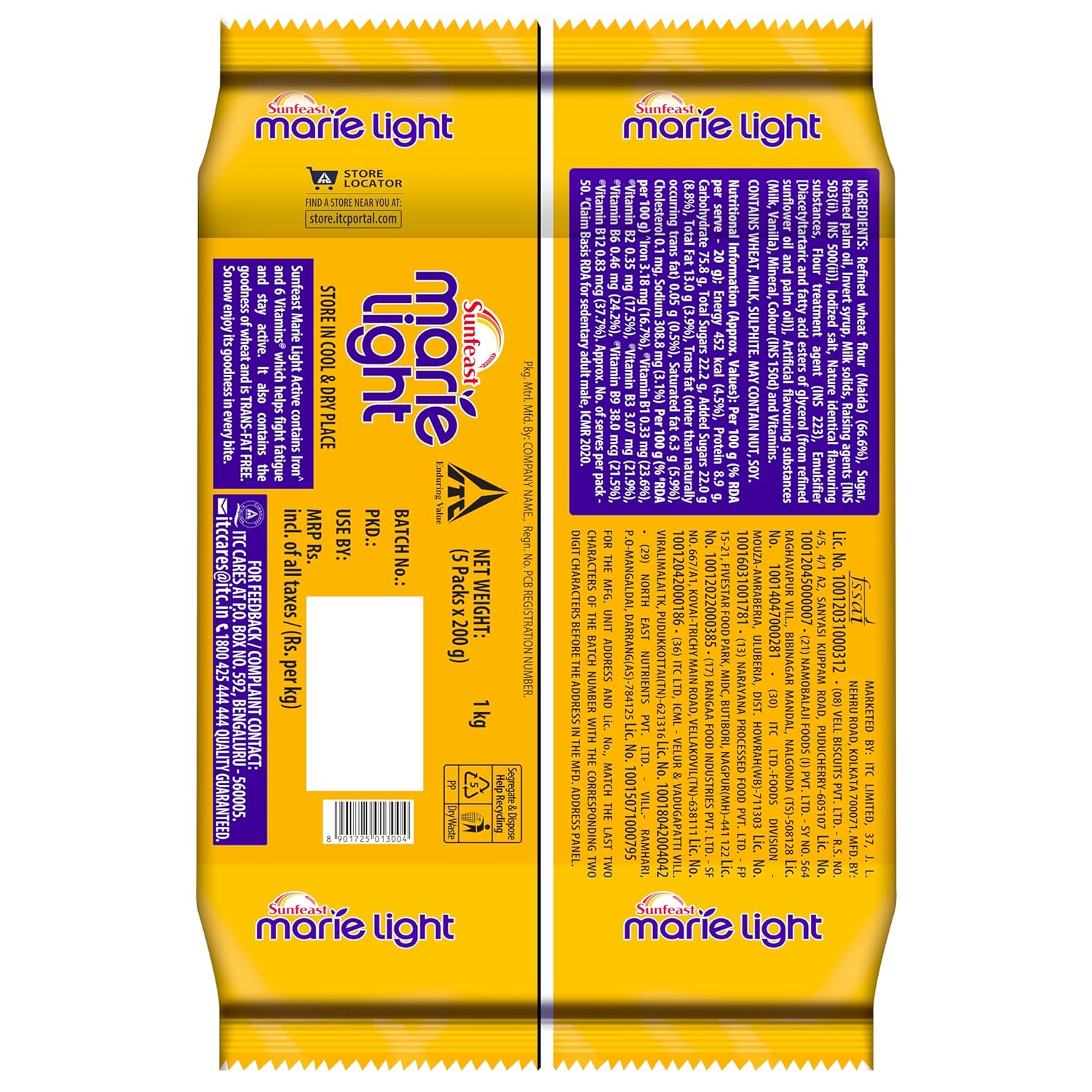 Sunfeast Marie Light Rich Taste Bag, 1 kg - Image 6