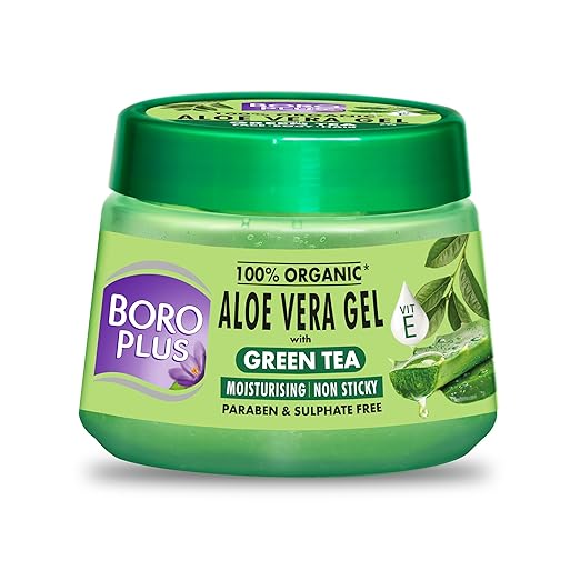 BOROPLUS Aloe Vera Gel with Green Tea & Vitamin E 200ml - Image 1