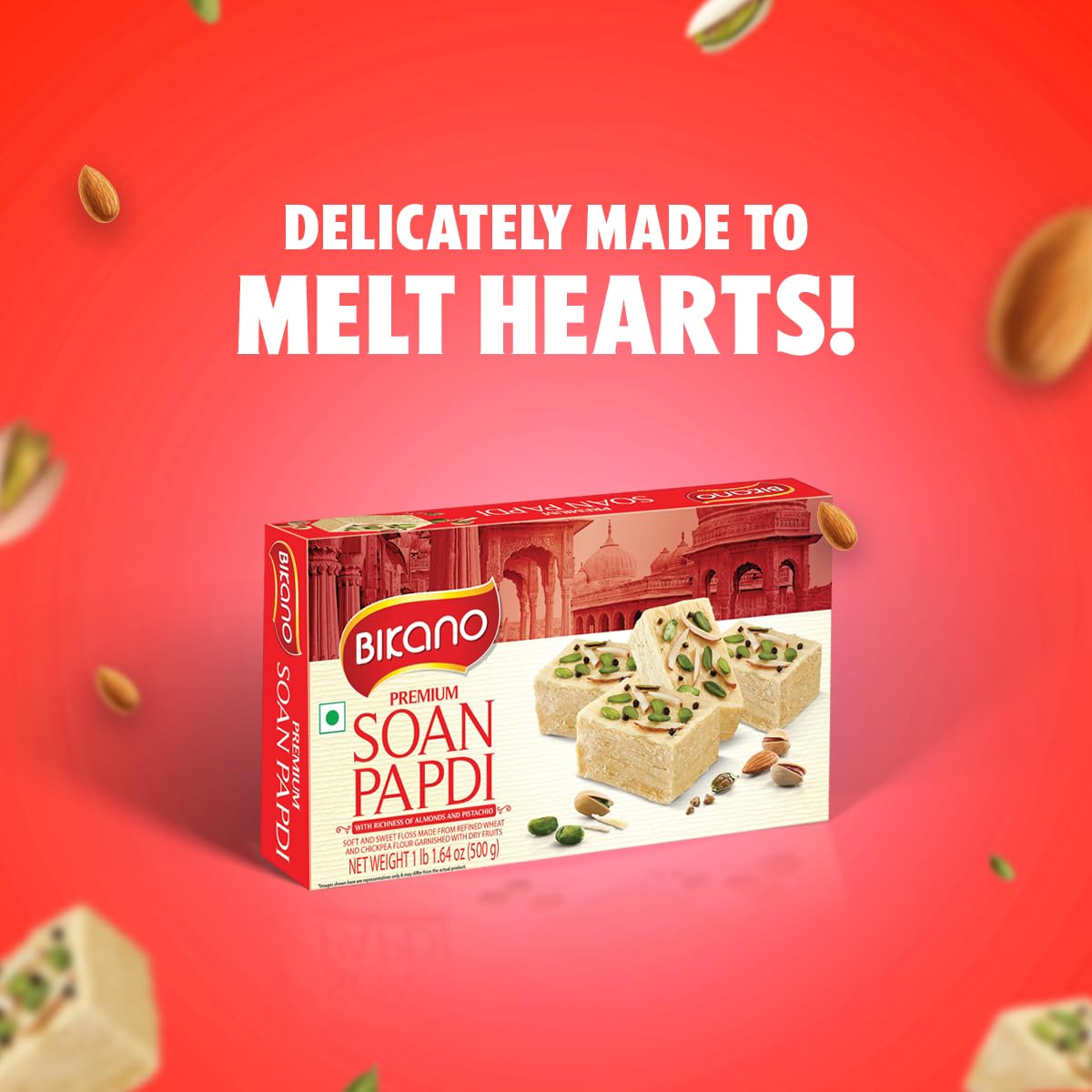 Bikano Soan Papdi Premium 500g - Image 4