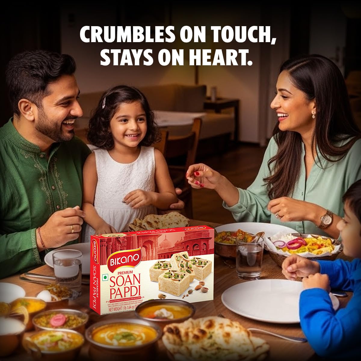 Bikano Soan Papdi Premium 500g - Image 6