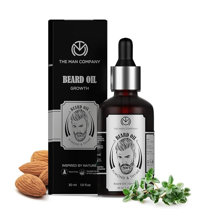 The Man Company Beard Oil for Growing Beard 30ml - Image 1