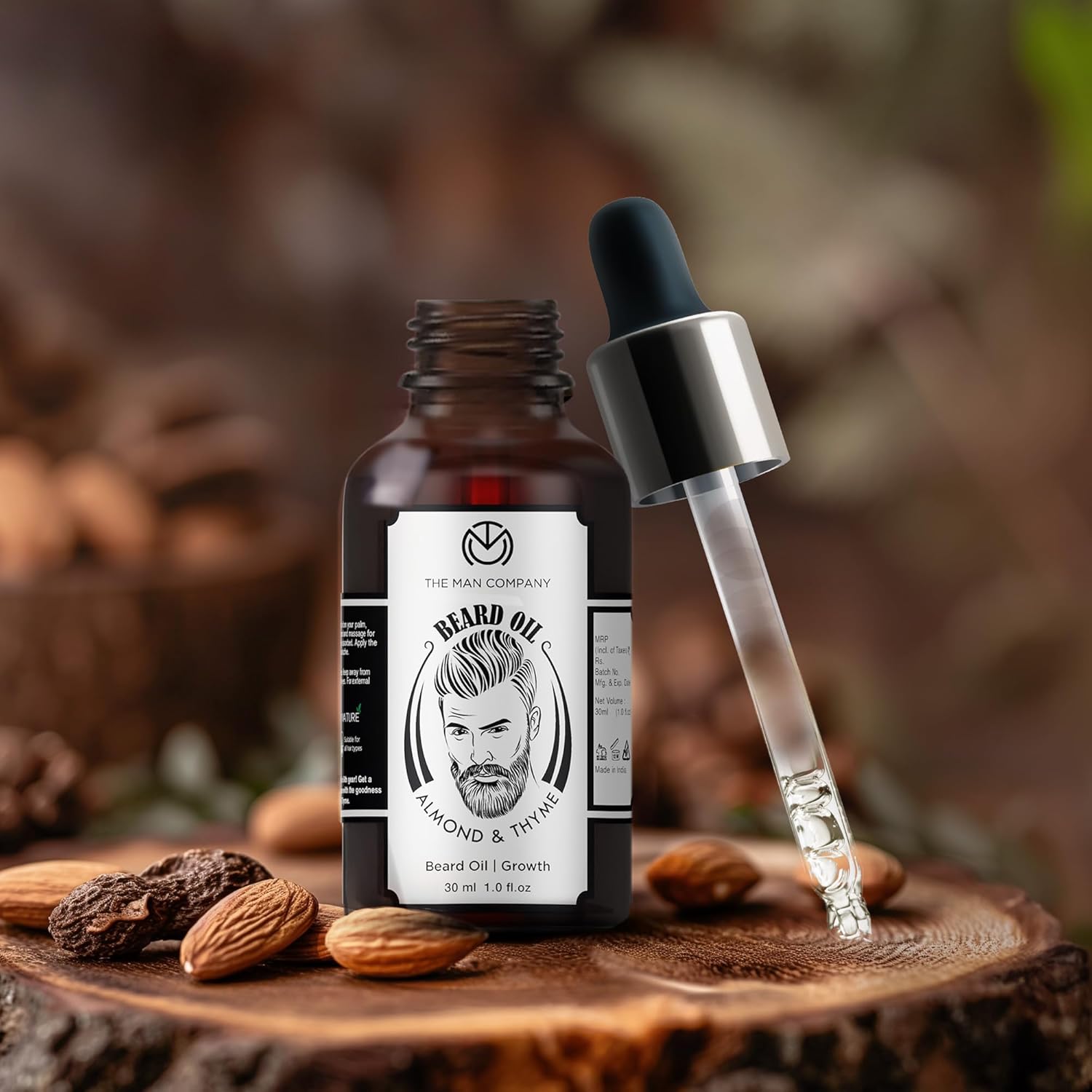 The Man Company Beard Oil for Growing Beard 30ml - Image 6