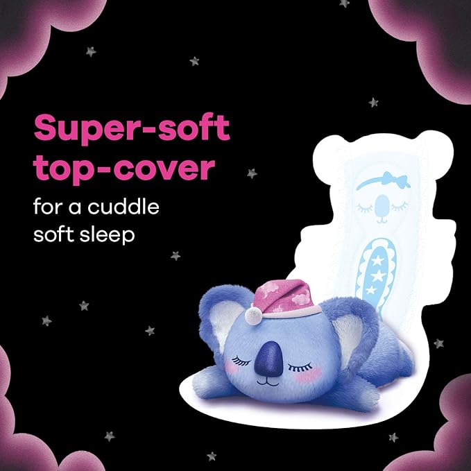 Whisper Ultra Night Sanitary Pads for Women, XXXL+ 8 Napkins - Image 4