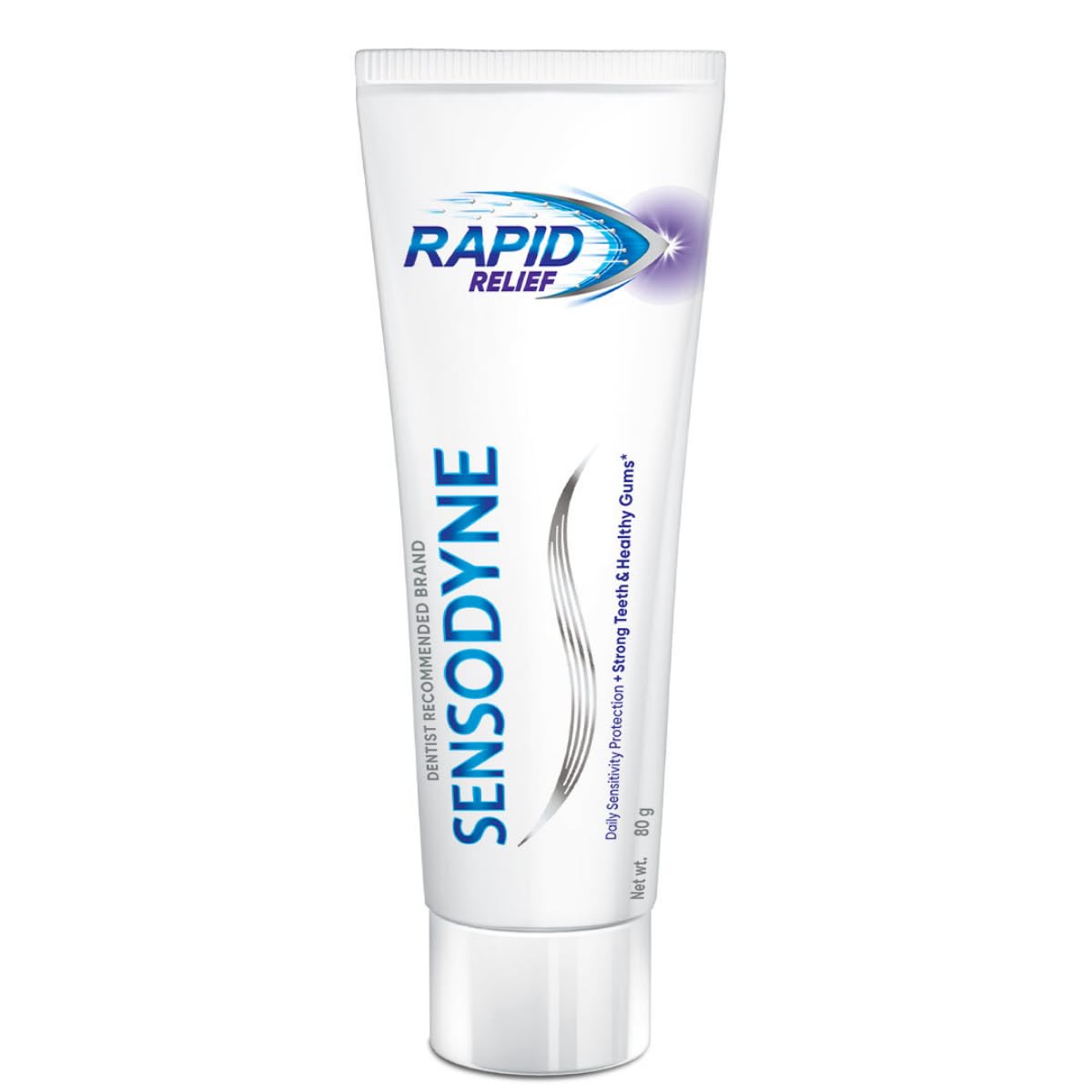 Sensodyne Toothpaste Rapid Relief | Fast Sensitivity Relief Tooth Paste Pack of 1 - 80gm - Image 1