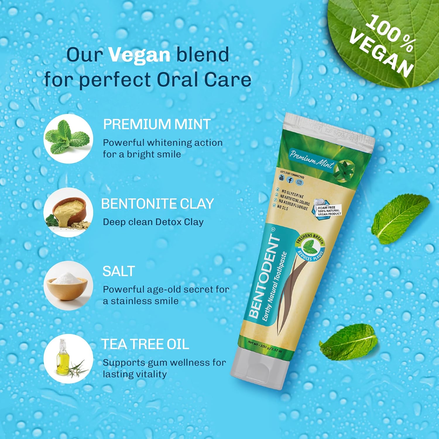 Bentodent Toothpaste - Natural Toothpaste  - Image 5