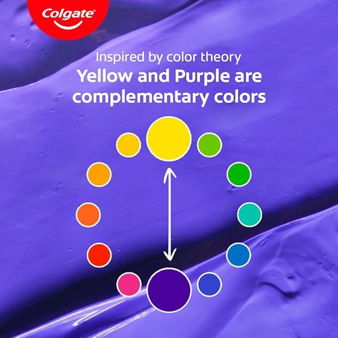 Colgate Visible White Purple Toothpaste for Teeth Whitening, Combo Pack, 200g + 40g - Image 6