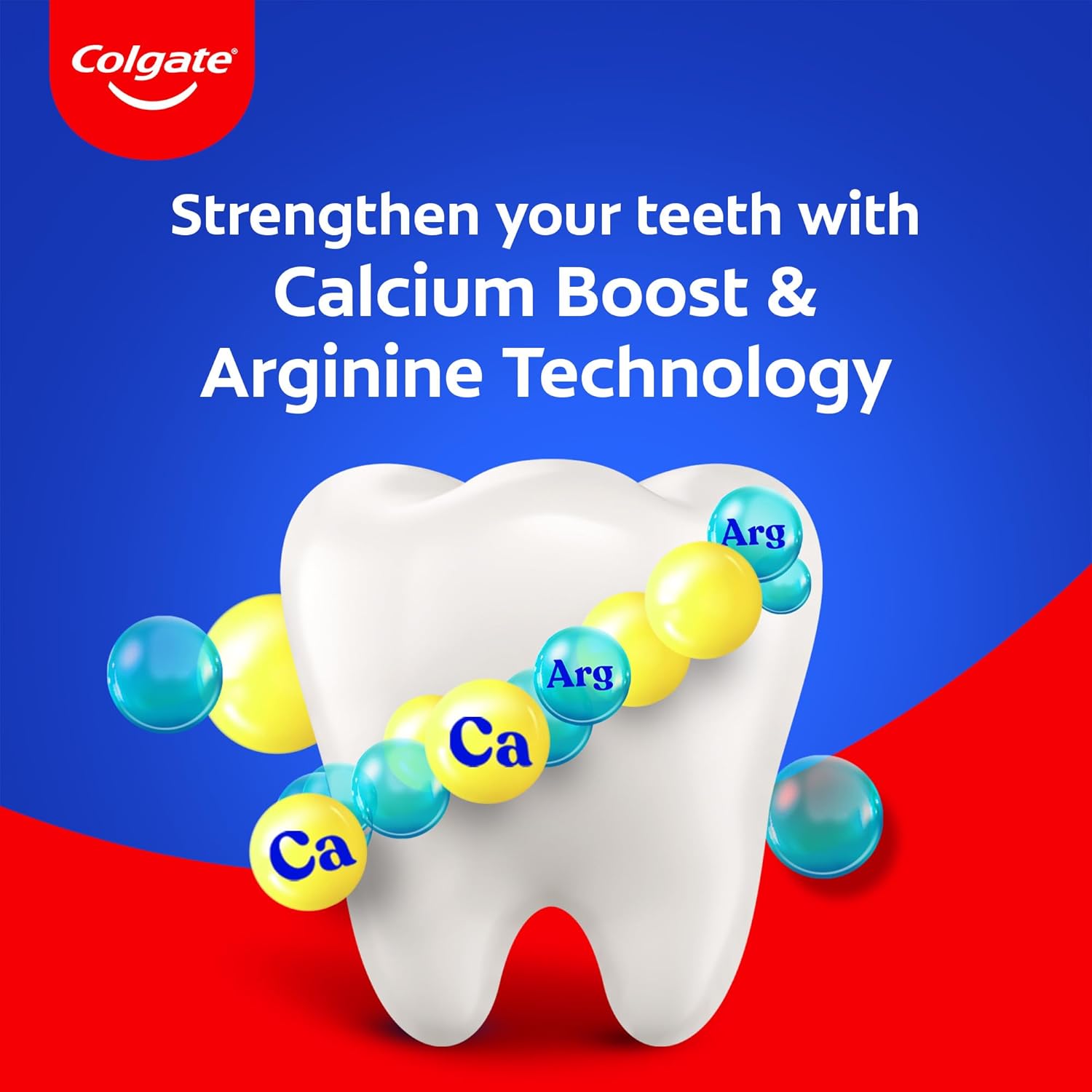 Colgate Strong Teeth 150g Cavity Protection, Colgate with Calcium Boost - Image 7