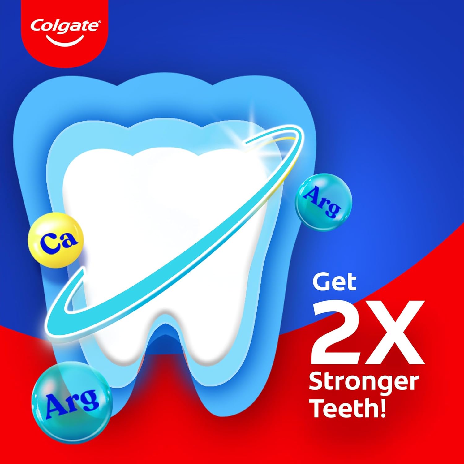 Colgate Strong Teeth 150g Cavity Protection, Colgate with Calcium Boost - Image 8