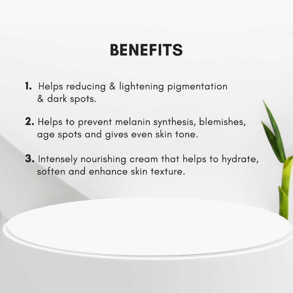 The Eco Mama Anti Pigmentation Cream (100GM)| Prevents skin pigmentation, Skin brightning, Minimises pores & fine lines - Image 5