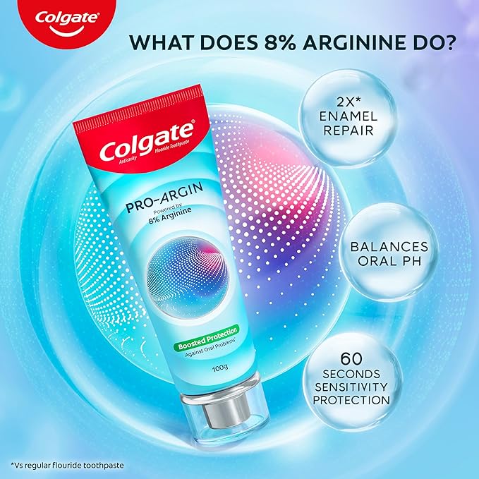 Colgate Pro Argin Toothpaste, Sensitivity Protection, 100g - Image 4