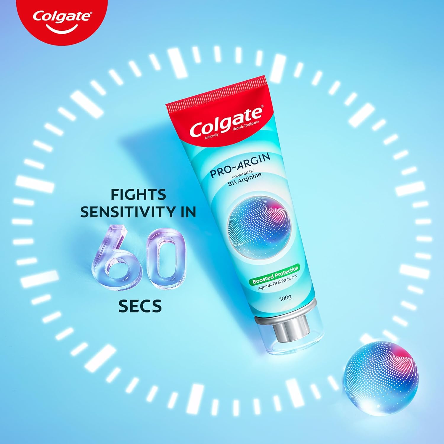 Colgate Pro Argin Toothpaste, Sensitivity Protection, 100g - Image 7