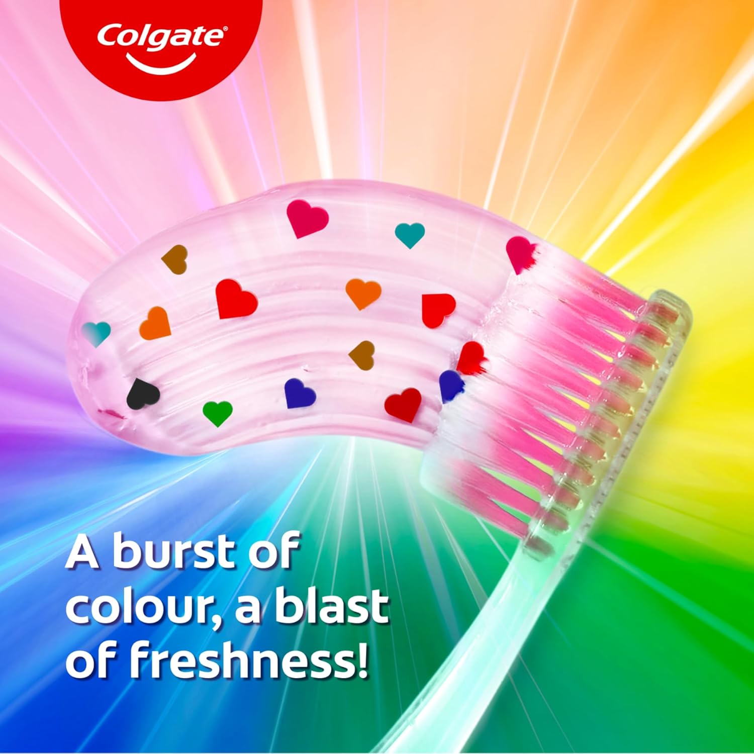 Colgate MaxFresh Rainbow Fresh Gel Toothpaste, 100g - Image 7
