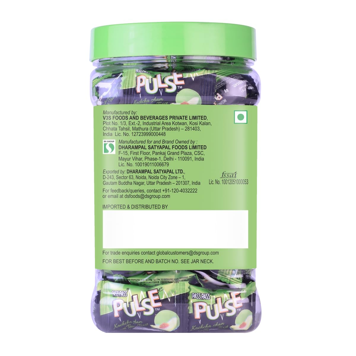 Pulse Kachcha Aam Candy , 190gram / 209gram (Weight May Vary), Mango - Image 4