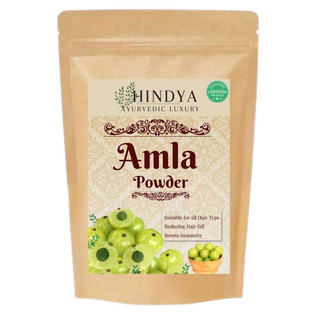 Amla Reetha Shikakai, Bhringraj and Hibiscus Powder for Hair (Pack of 5, 50g each, Total 250g Pack) - Image 1