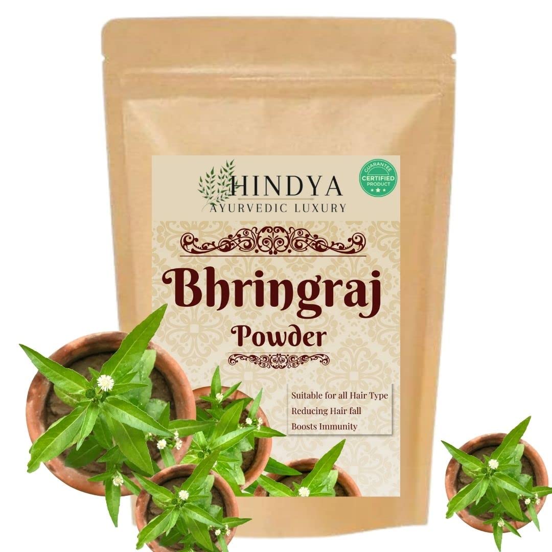 Amla Reetha Shikakai, Bhringraj and Hibiscus Powder for Hair (Pack of 5, 50g each, Total 250g Pack) - Image 6
