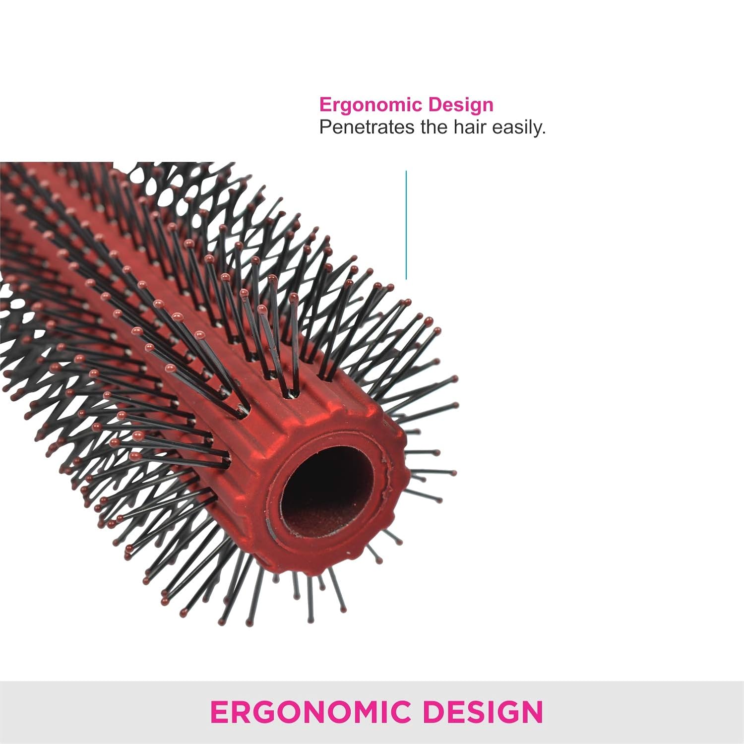 Vega Premium Collection Hair Brush - Round & Curl - Image 4