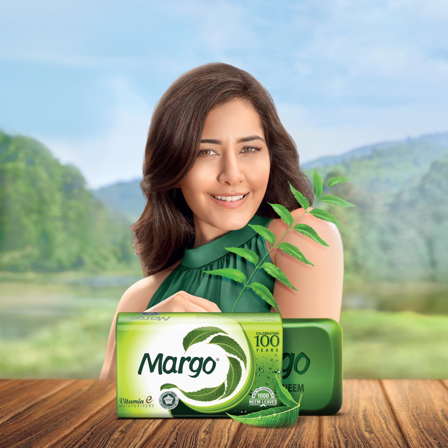 Margo Original Neem Soap 125gm X 8 | Powered With Goodness of 1000 Natural Neem Leaves | - Image 5