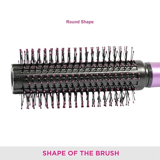 VEGA Round Brush With Cleaner, black - Image 3