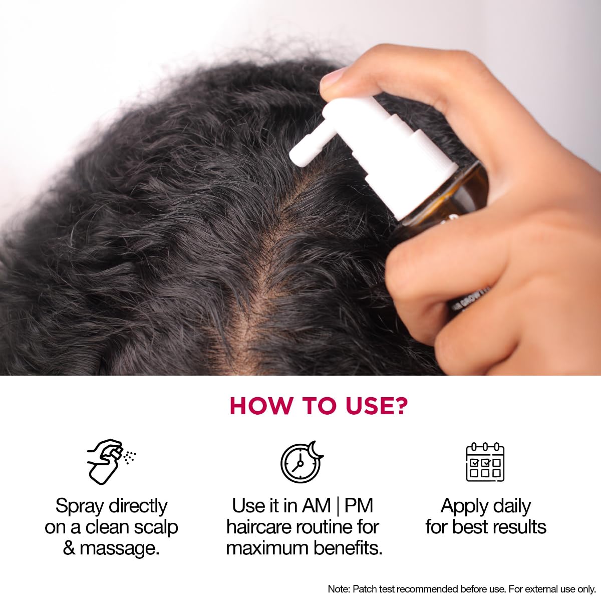 Soulflower Hair Growth Serum, Rosemary Oil, 3% Redensyl, 4% Anagain - Image 2
