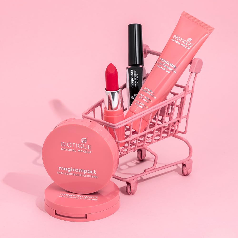 Biotique Natural Makeup Magicolor Lipstick, Pretty Poison, 4g - Image 3