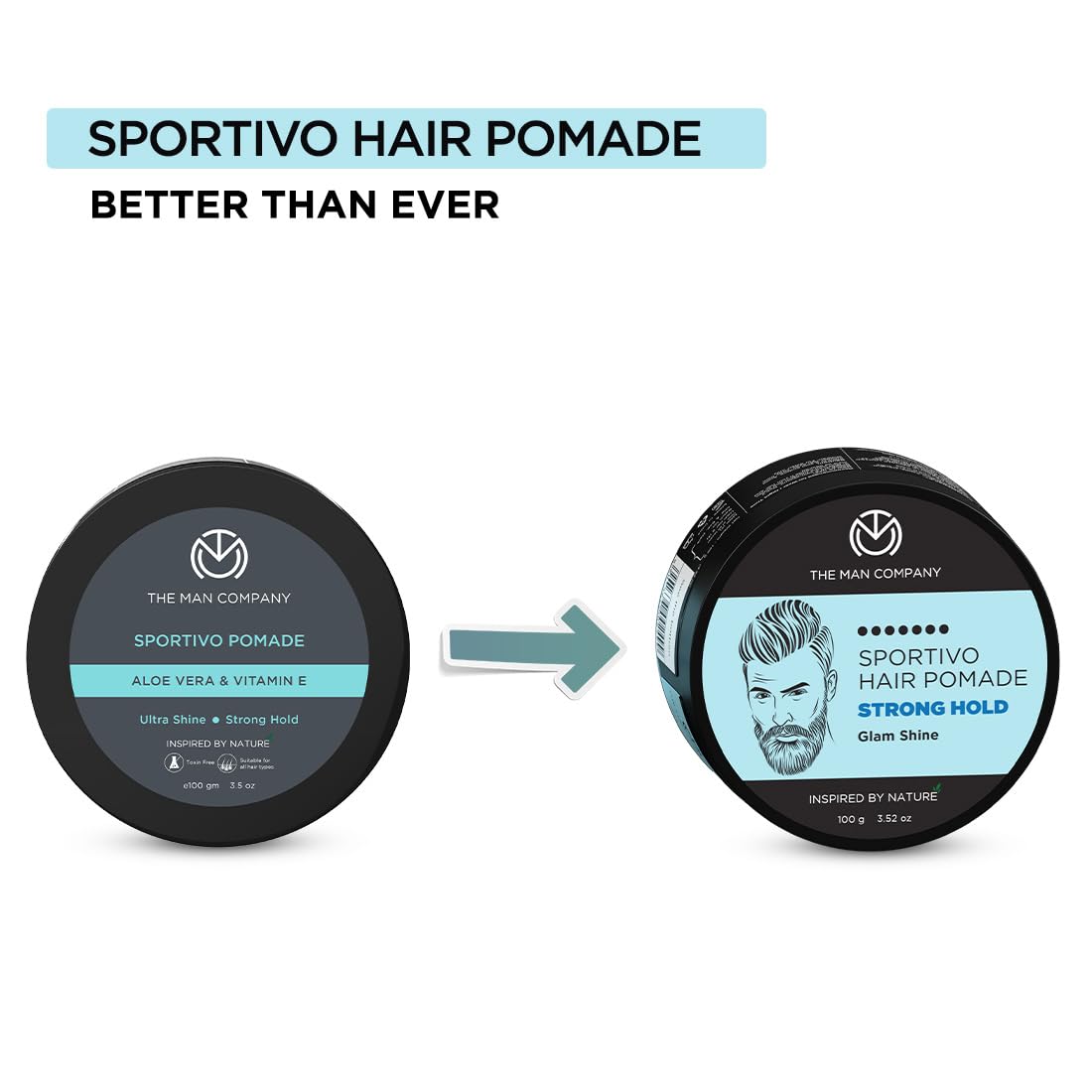 The Man Company Sportivo Stronghold Hair Styling Pomade Wax for Men - Image 2