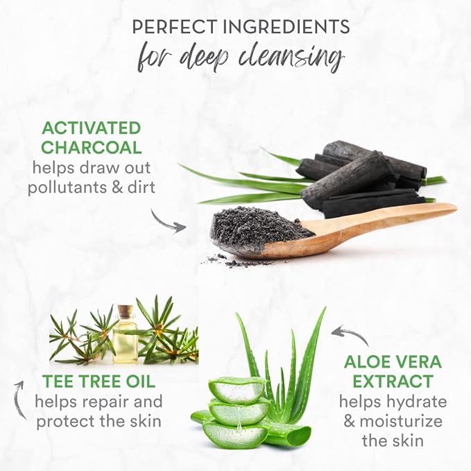 WOW Skin Science Charcoal Foaming Face Wash - 150 ML - Image 5