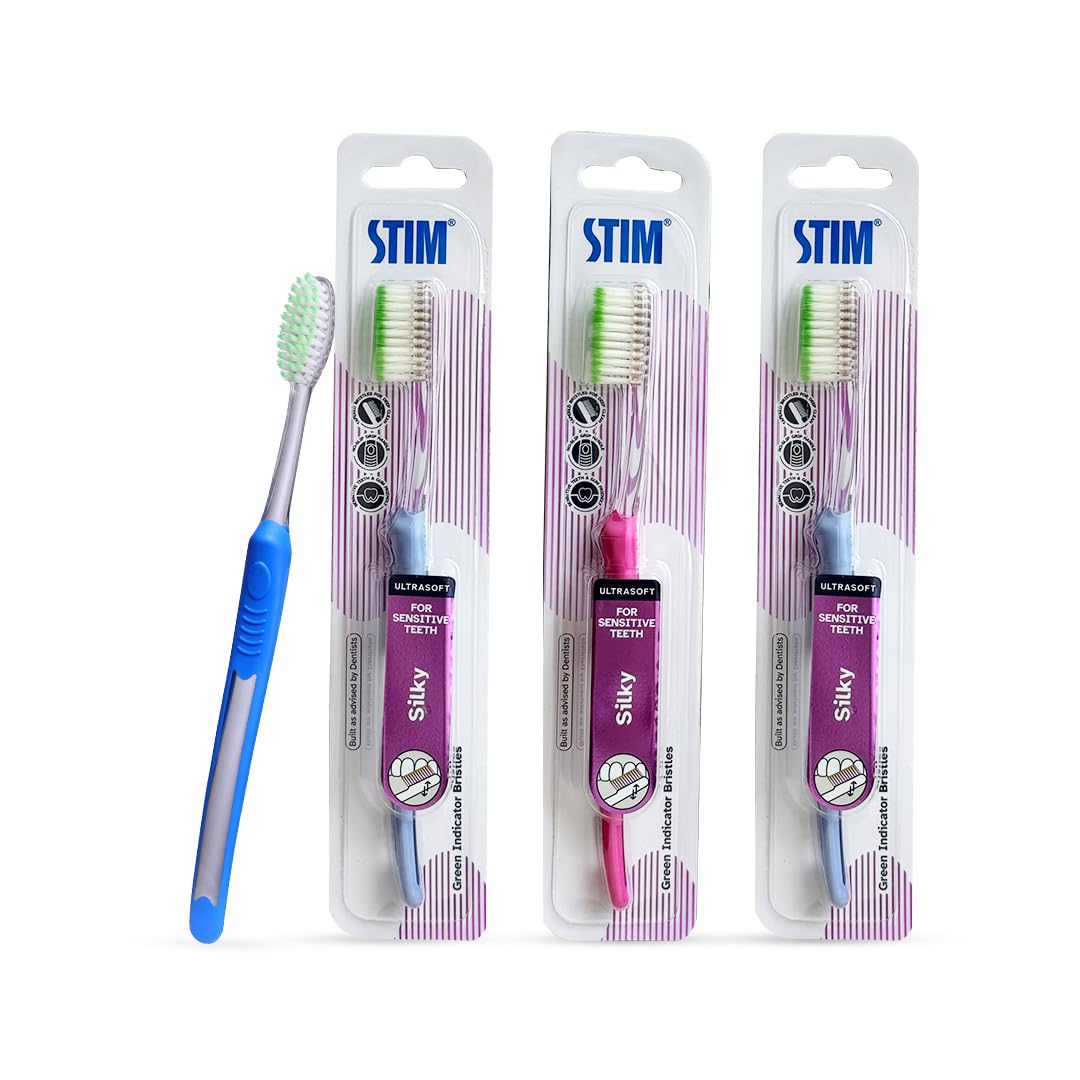 STIM Silky | Ultra soft toothbrush | Extra gentle bristles - Image 1