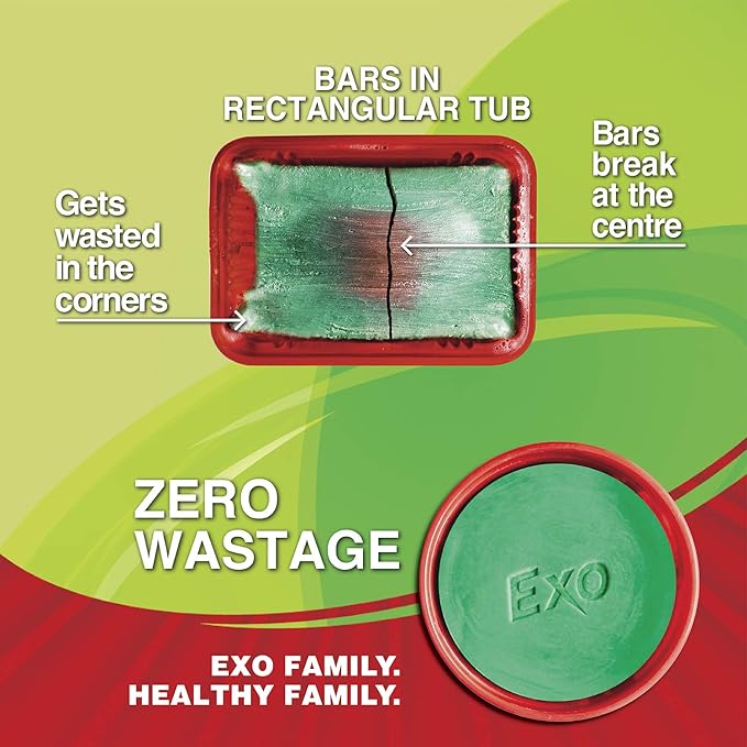 Exo Round Dish Shine, Green, Ginger, 700 g - Image 5