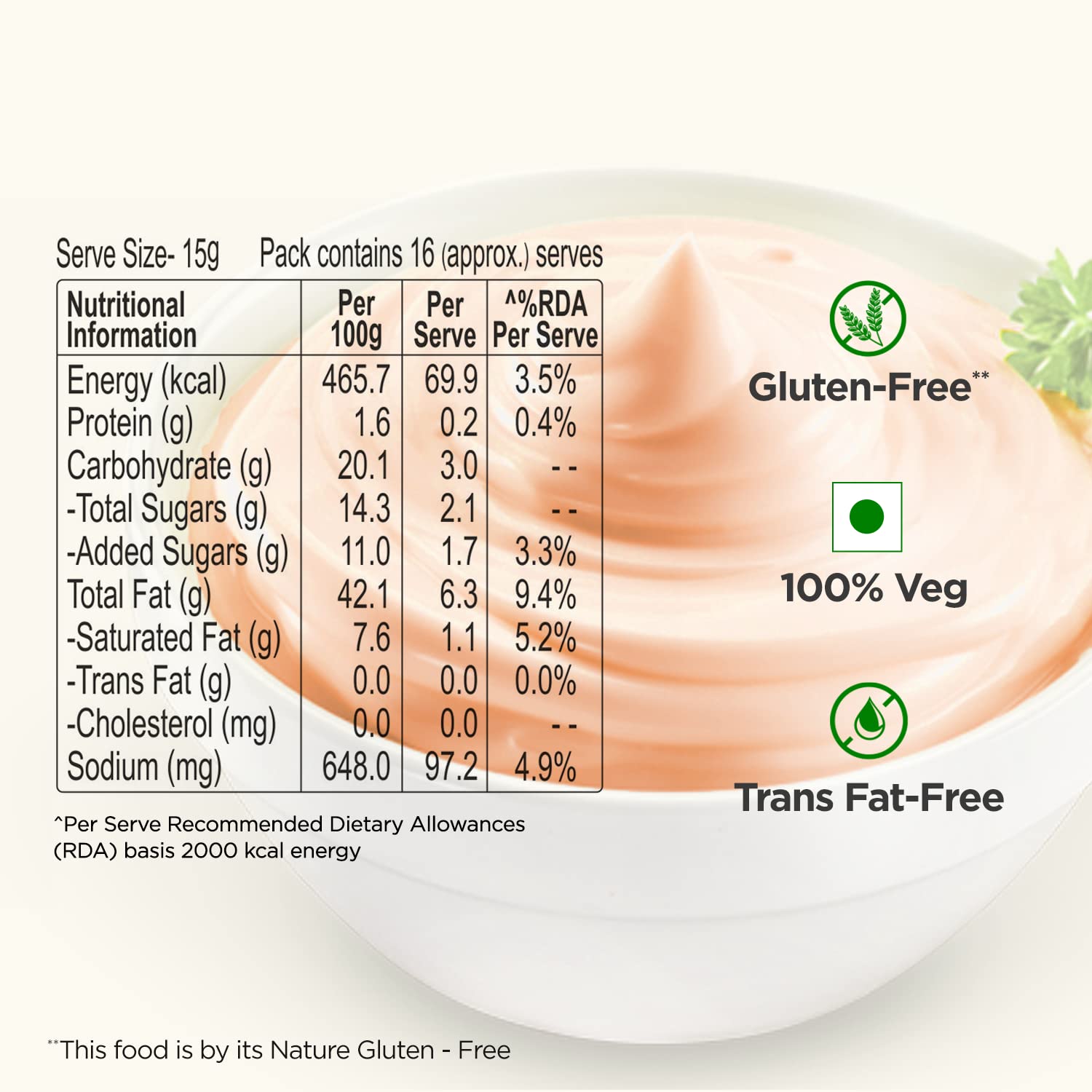 Dr. Oetker FunFoods Veg Burger Mayonnaise, 250g | 38% Juicy Tomatoes  - Image 6
