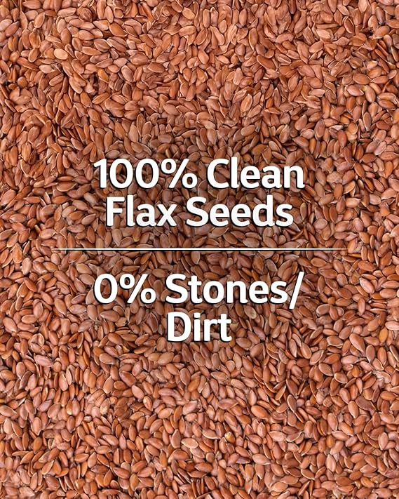 True Elements Flax Seeds 250g - Alsi Seeds Flax Seeds for Hair Growth - Image 4