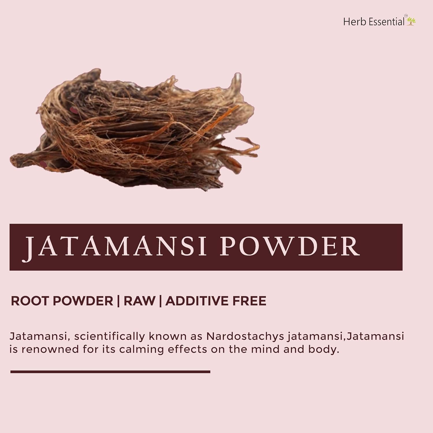 Herb Essential Jatamansi Root Powder,100 g | For Strong, Shiny, and Silky Hair - Image 4