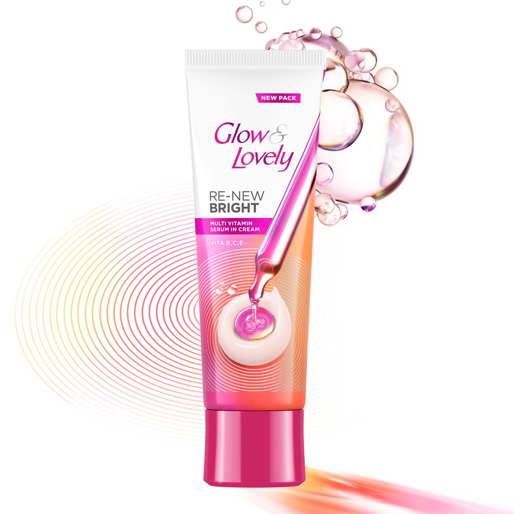 Glow & Lovely Renew Bright Multivitamin Serum in Cream | Vitamins B,C and E Renews Skin cells - Image 8