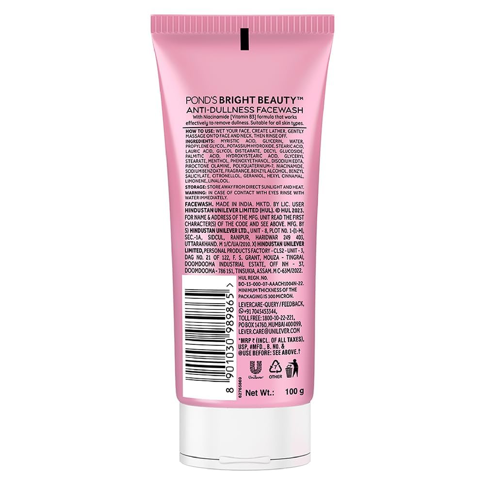 POND'S Bright Beauty Spot-less Fairness & Germ Removal Facewash 100 g - Image 7