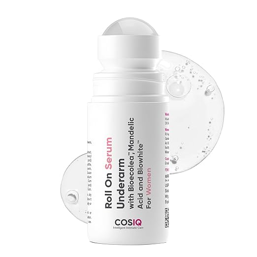 Cos-IQ Brightening Underarm Roll On Serum for Women - 40 ML - Image 1
