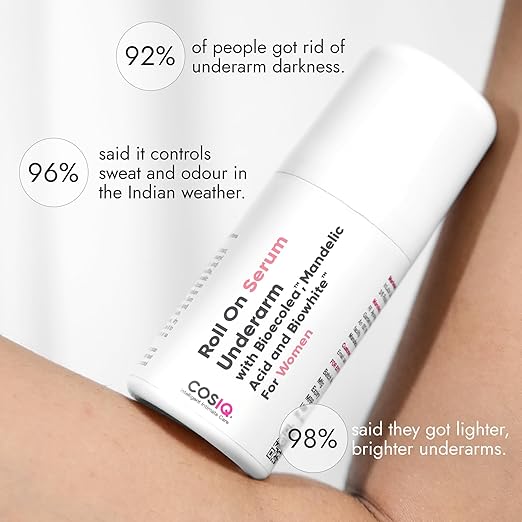 Cos-IQ Brightening Underarm Roll On Serum for Women - 40 ML - Image 4