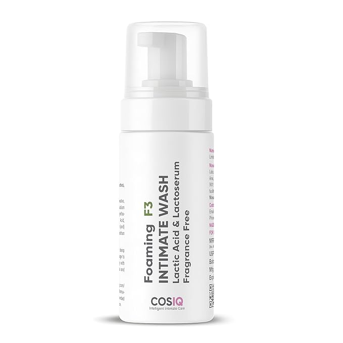 Cos-IQ Foaming F3 Intimate Wash, 100ml - Image 1