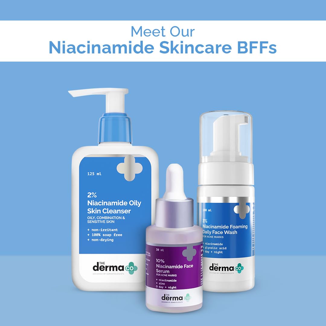 The Derma Co 2% Niacinamide Gentle Skin Cleanser for Sensitive, Dry, Normal Skin - 125 ml Non-Irritant - Image 2