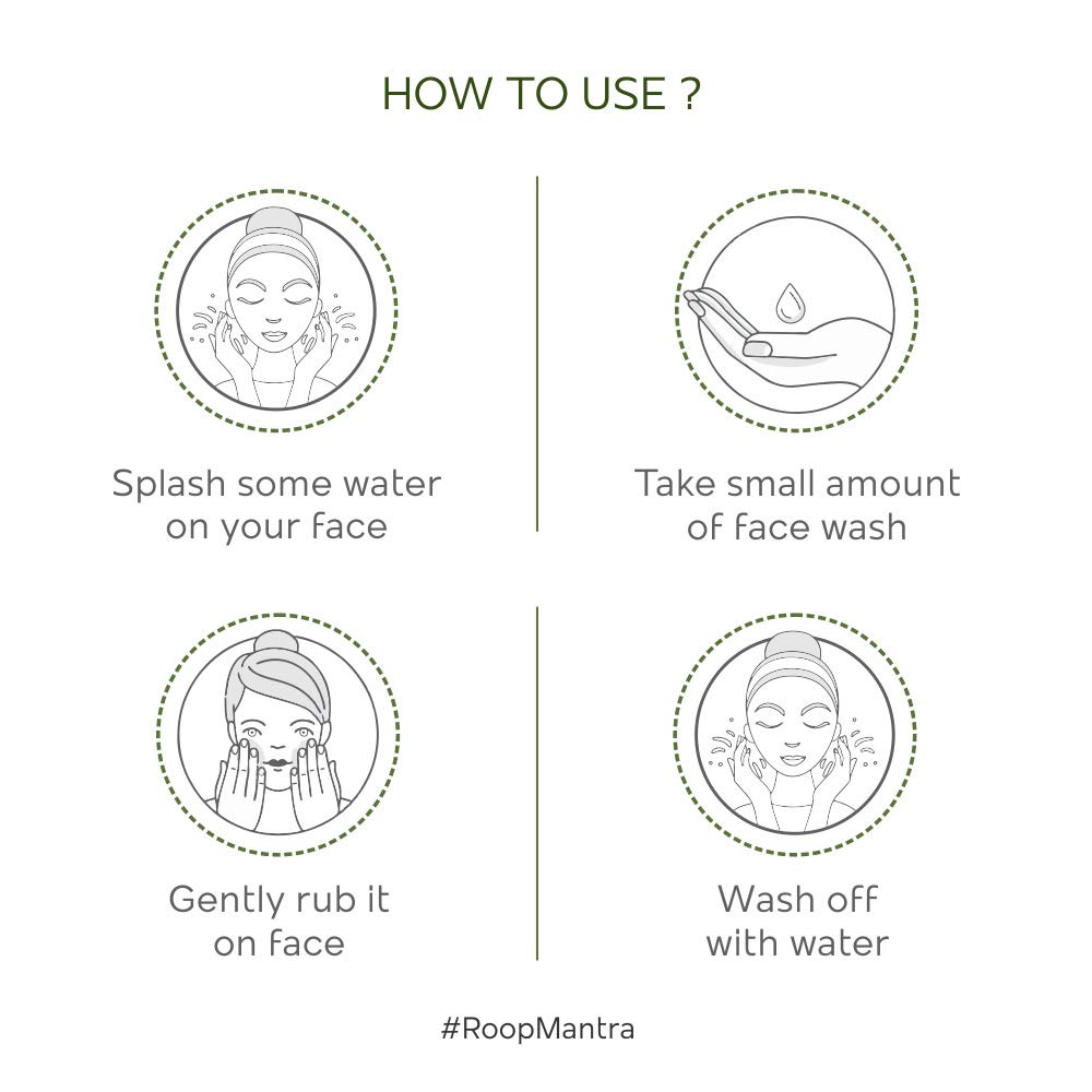 Roop Mantra Cucumber Face Wash For Dry Skin | Herbal Face Care For Hydrate And Moisturize Skin - Image 4