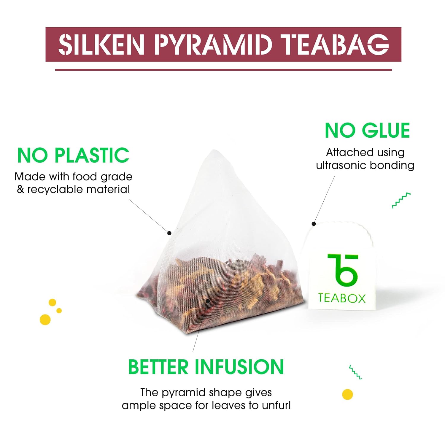 Teabox Hibiscus Cinnamon Clove Green Tea | 50 Tea Bags - Image 5