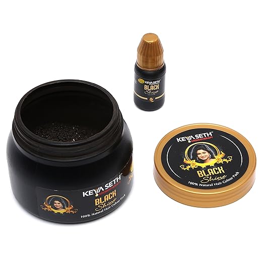 KEYA SETH AROMATHERAPY Black Shine Hair Pack - 100 Gram - Image 3