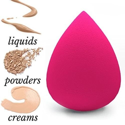 AY Makeup Brush Set of 5 and 1 Makeup Sponge Puff (colour may vary)  - Image 2