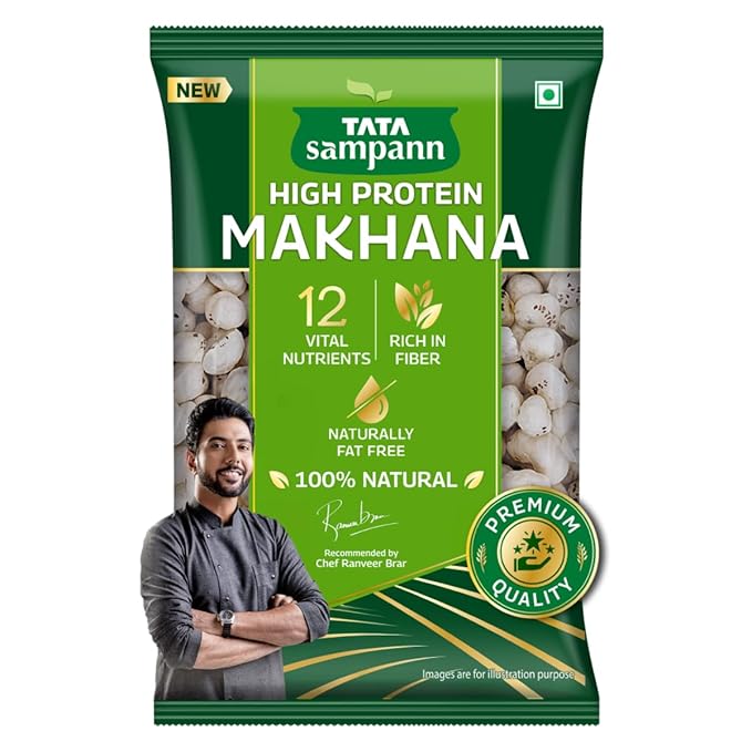 Tata Sampann High Protein Makhana (Foxnut) 200 g - Image 1