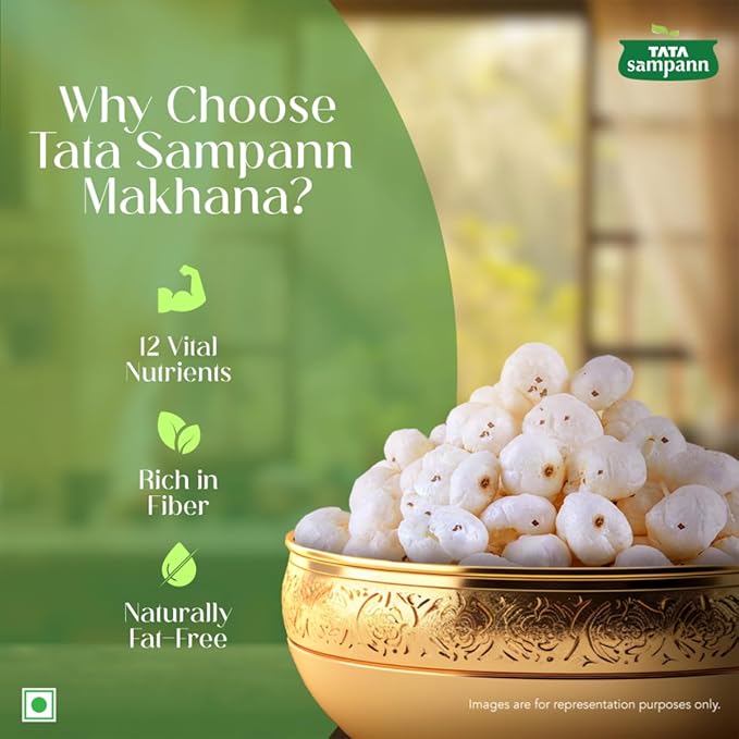 Tata Sampann High Protein Makhana (Foxnut) 200 g - Image 4