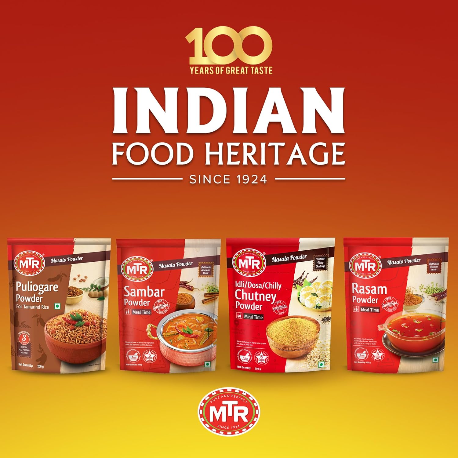 MTR Idli / Dosa / chilly Chutney Powder 200g - Image 3