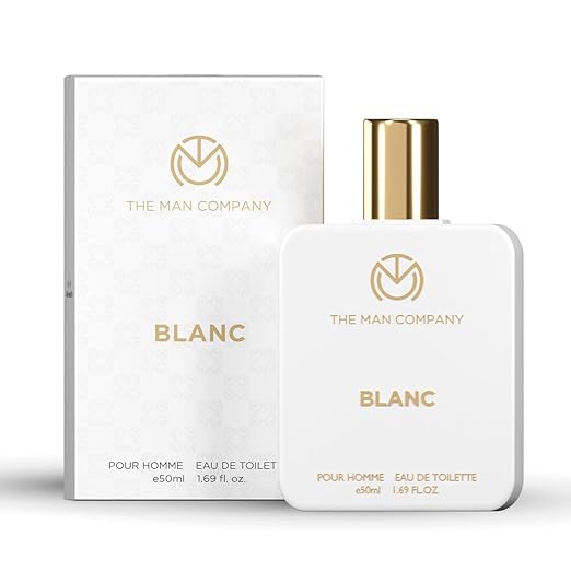 The Man Company Blanc Edt Perfume - Musk, Citrusy & Aromatic Scent For Men - 50 ML - Image 1